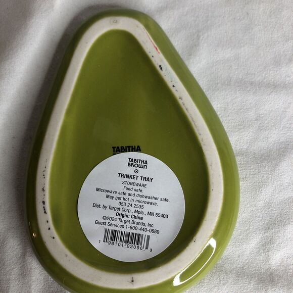 Avocado 🥑 Decorative Trinket Tray - Spoon Rest 🥑 Tabitha Brown for Target NEW - Picture 3 of 7
